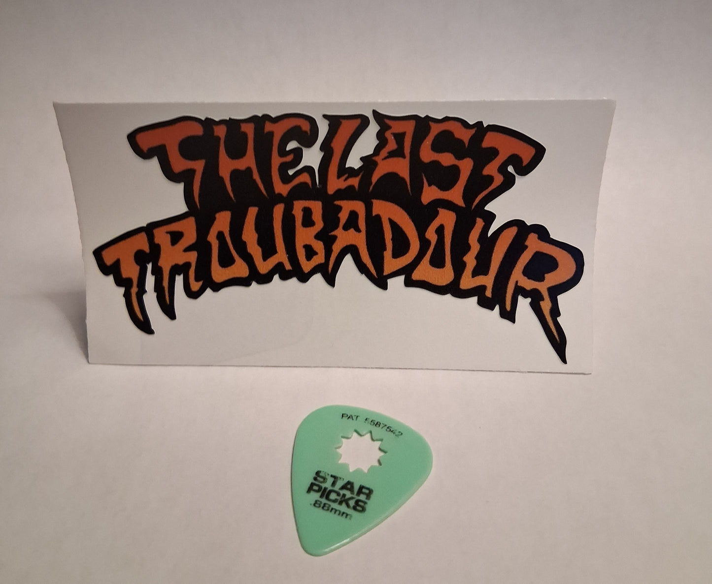The Last Troubadour Vinyl Sticker