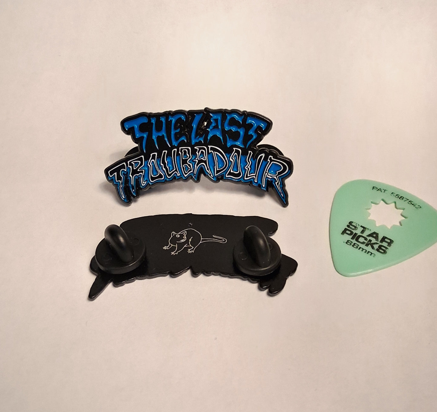 The Last Troubadour Metal Pins