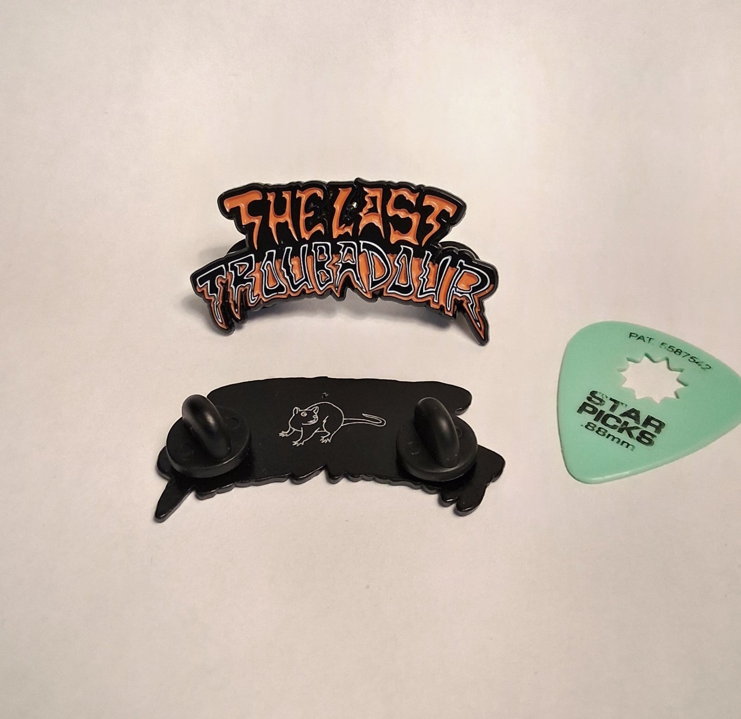 The Last Troubadour Metal Pins