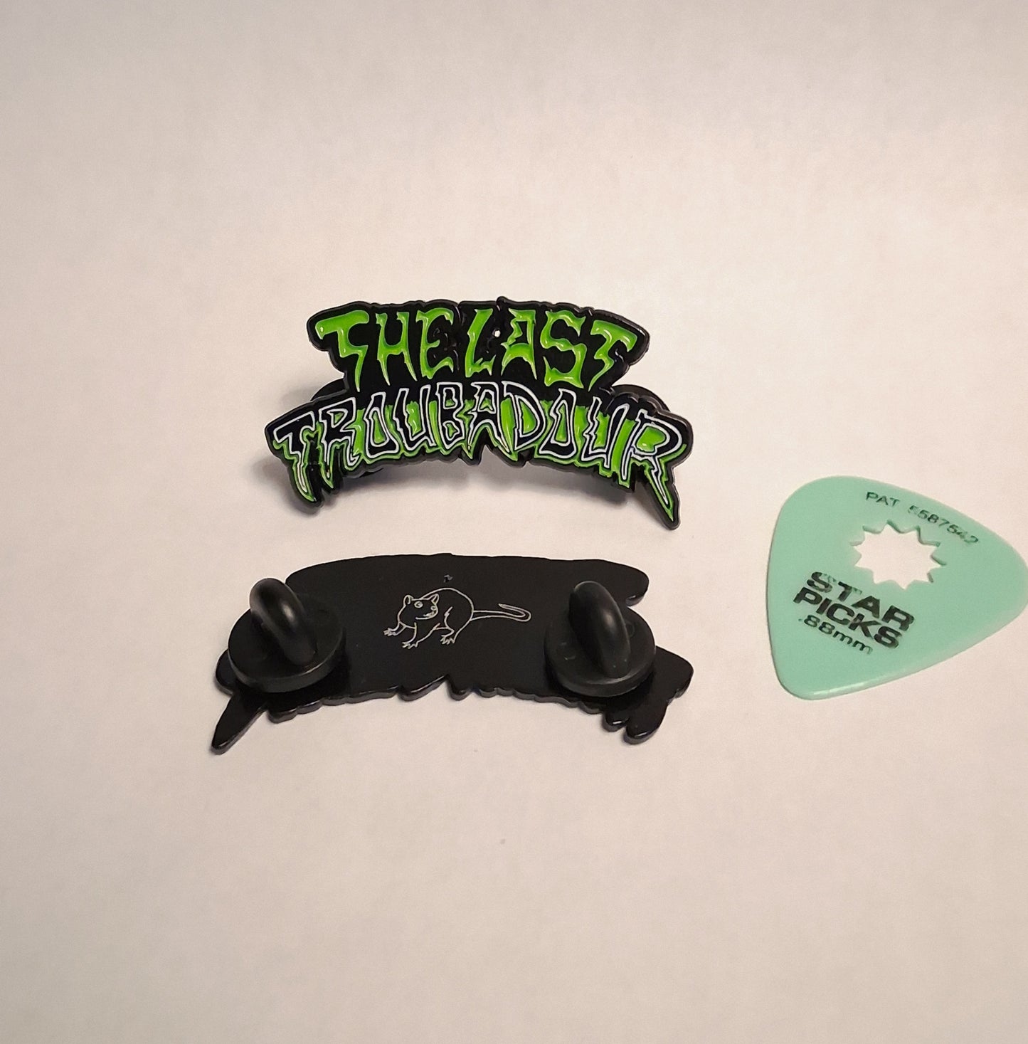 The Last Troubadour Metal Pins