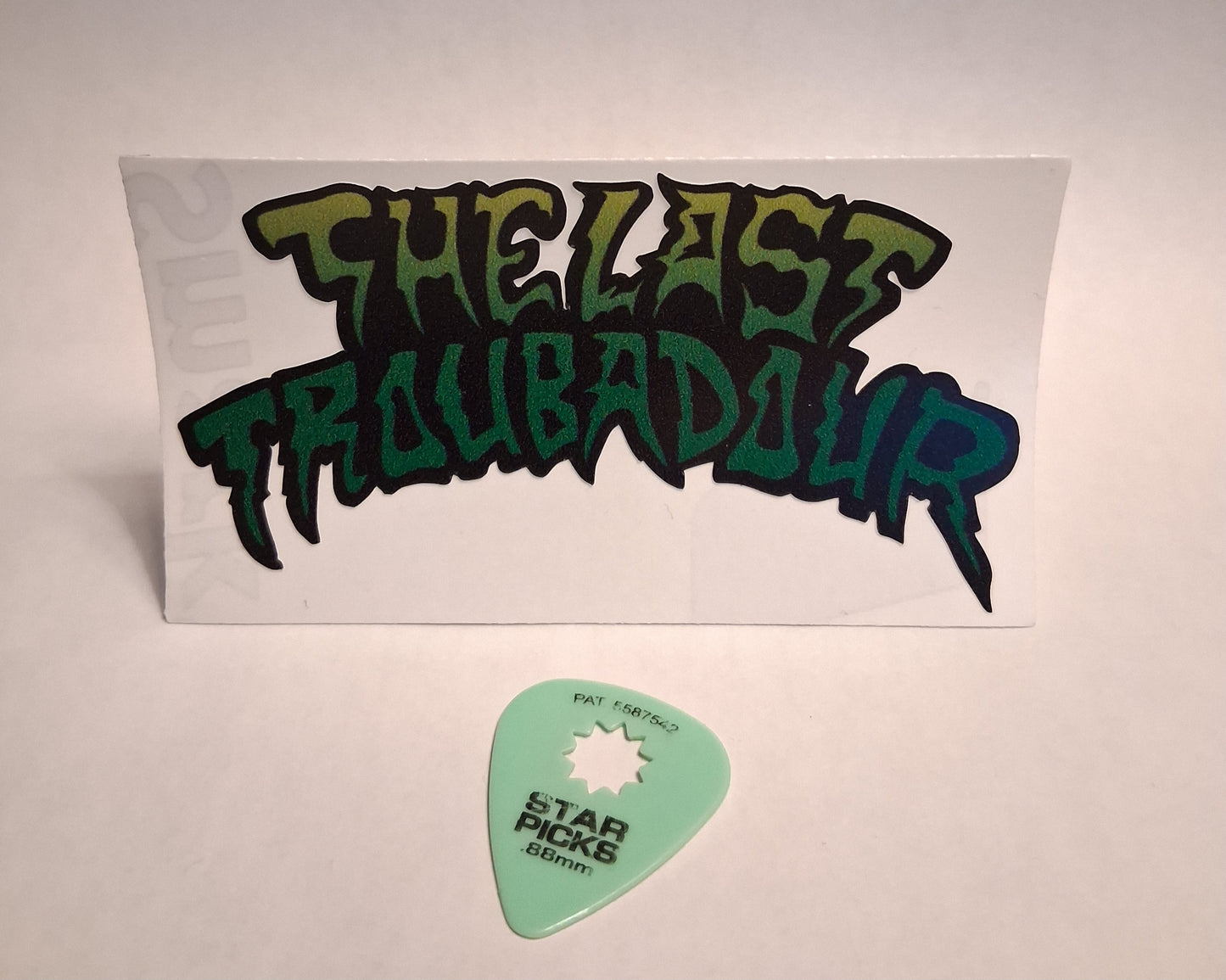 The Last Troubadour Vinyl Sticker